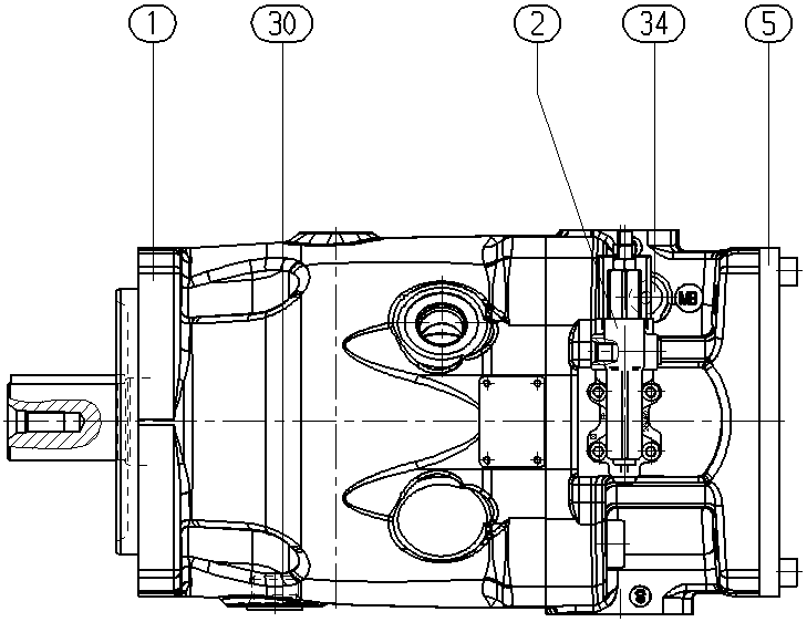 A A10VSO140 DRG /32R-VKD72U99 — Zeichnung