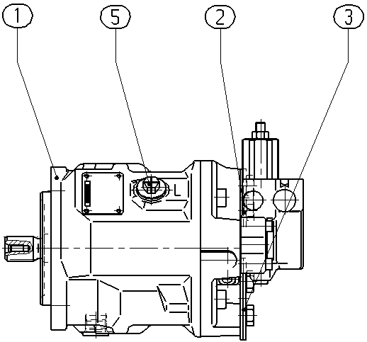 AL A10V O 28 DR /31R-VSC61N00 — Zeichnung