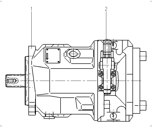 A A10VSO 71 DR /31R-PRA12KA2 -SO577 — Zeichnung