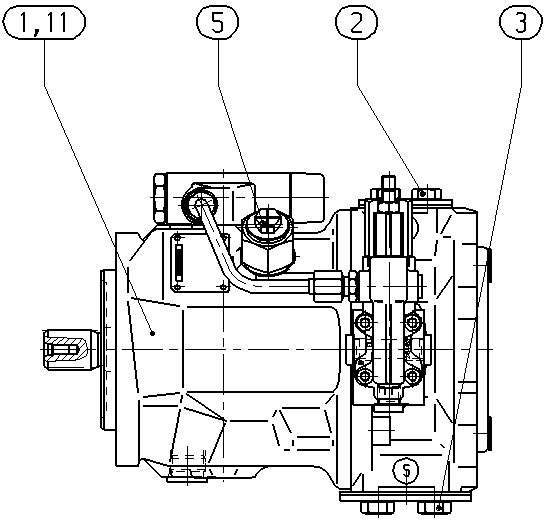 AL A10V O 45 DFLR/31R-VSC12K01 -SO659 — Zeichnung