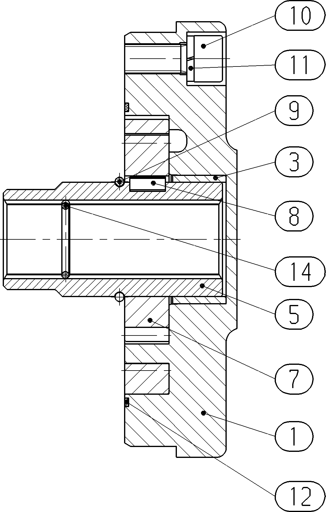 INTERNAL GEAR PUMP — Zeichnung