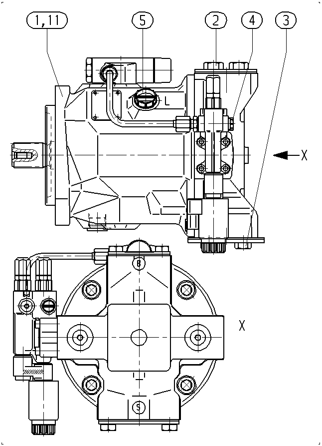 ALA10VO71EF1LR/31R-VSC12N00P-SO420 — Zeichnung