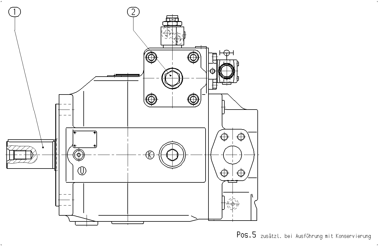 AHA4VSO250DP/30L-PZB25N00-SO585 — Zeichnung