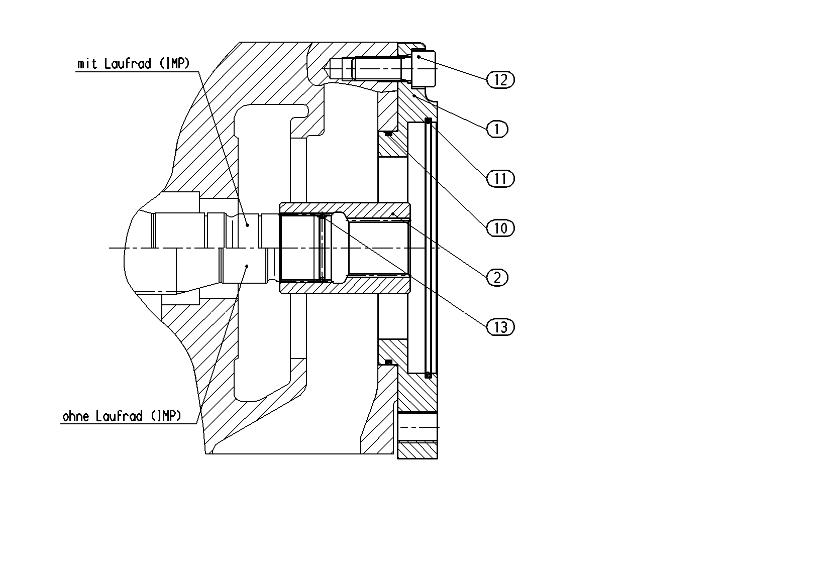BELL HOUSING — Zeichnung
