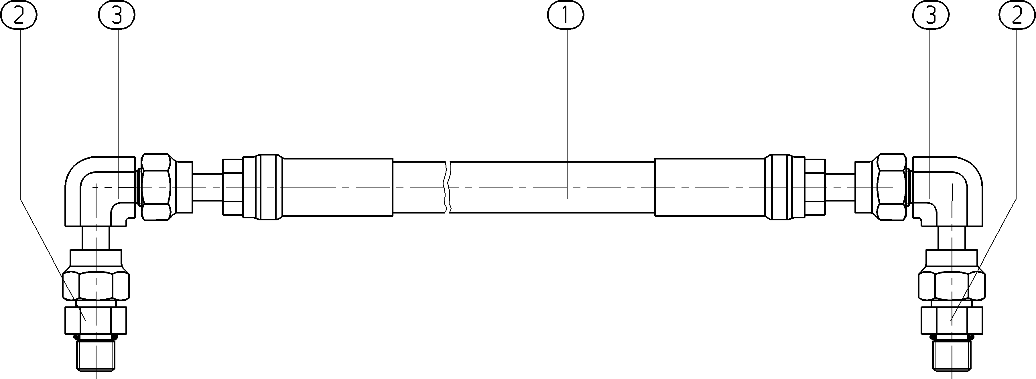 HOSE ASSEMBLY — Zeichnung