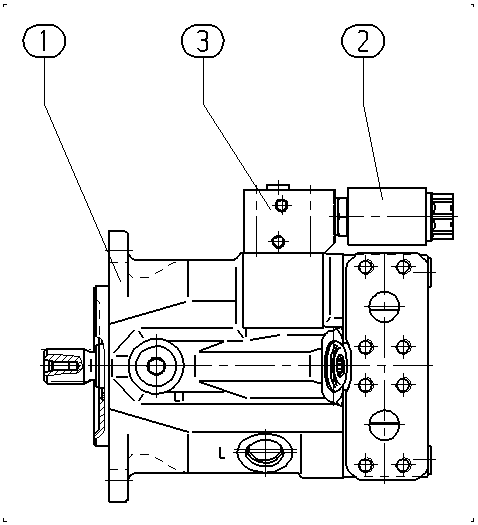 A A10V M 45 EZ6 /52W1-VUC60N000 — Zeichnung