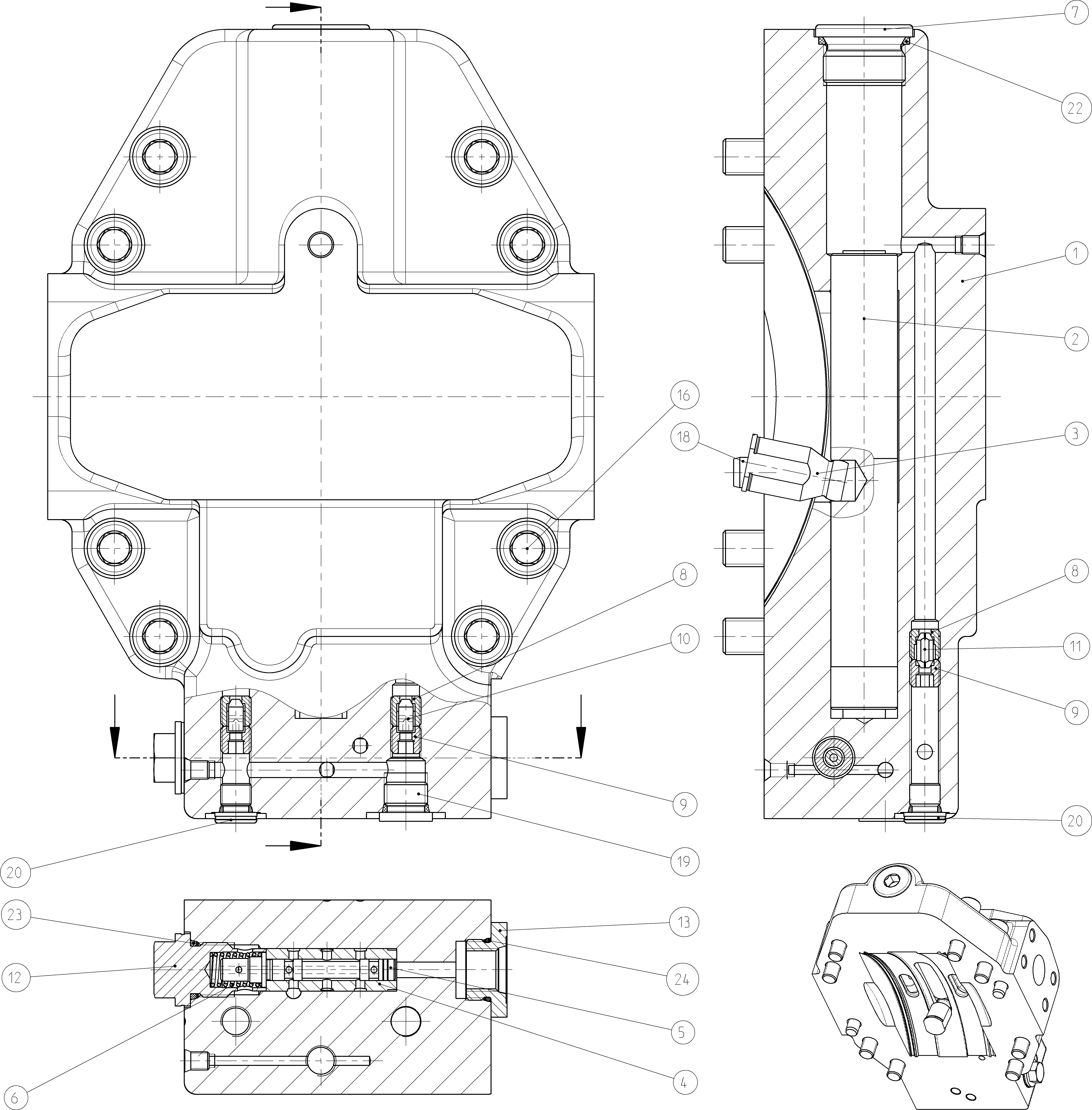 COVER PLATE — Zeichnung