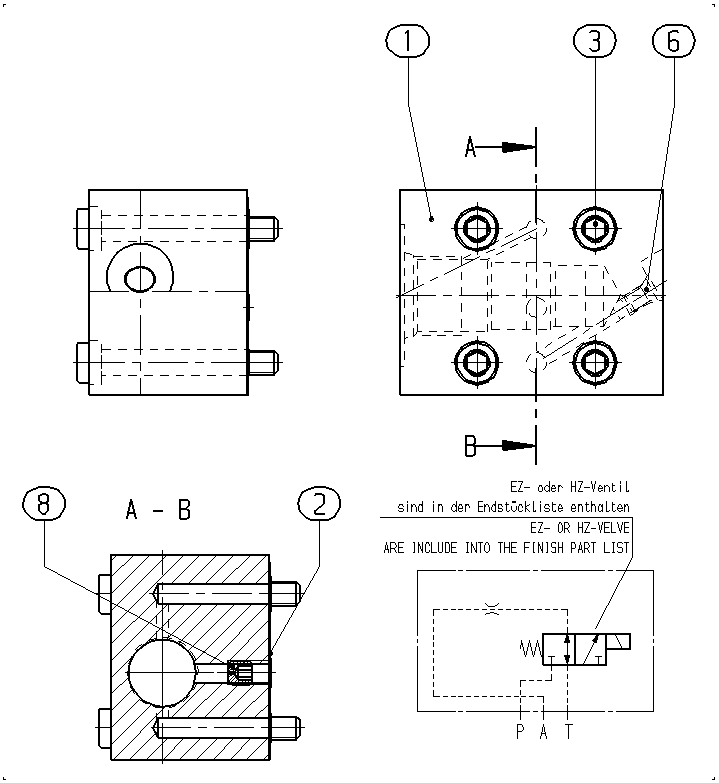 VALVE HOUSING — Zeichnung