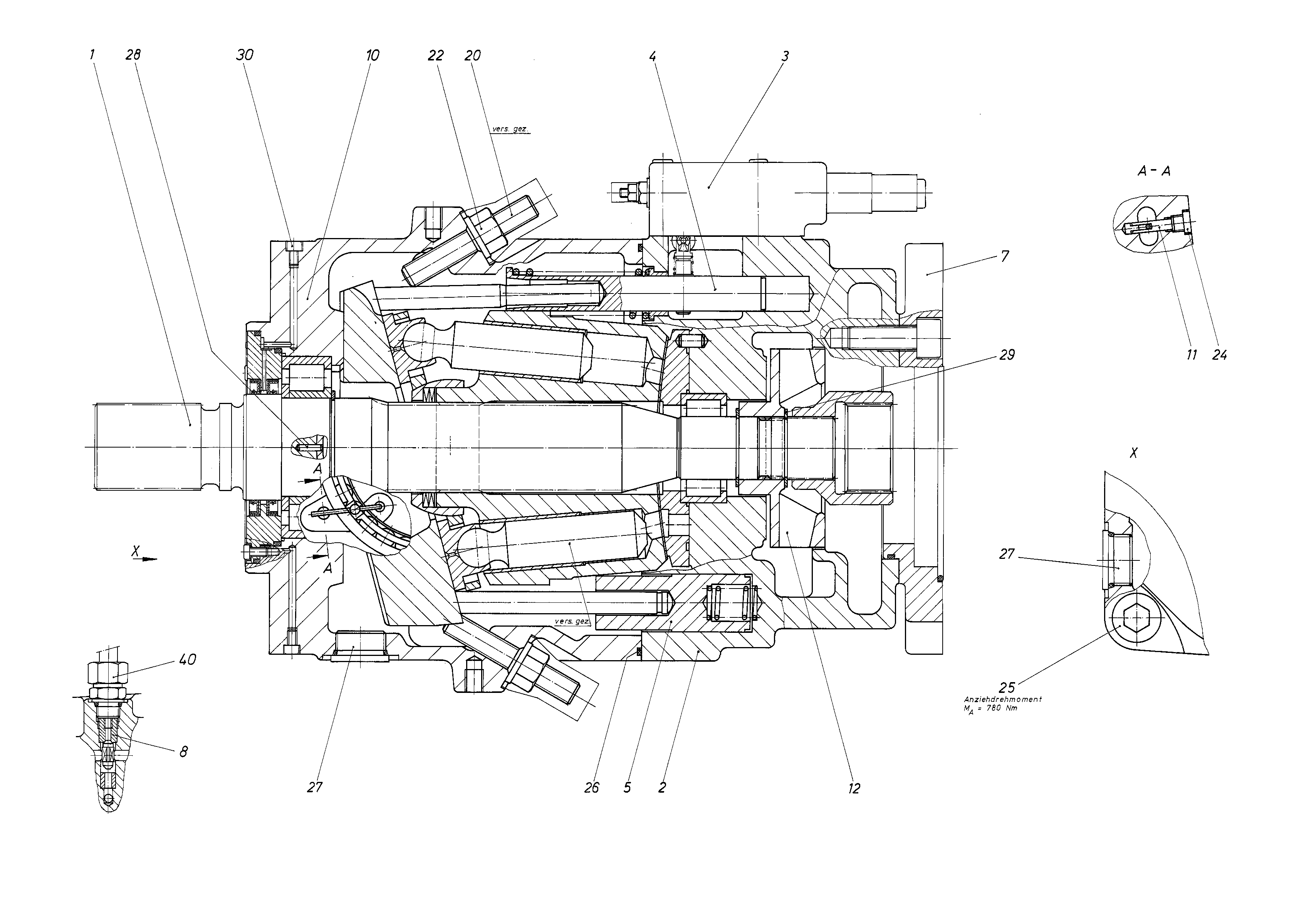 AA11VLO260LRS/11R-NXDXXK67-S — Zeichnung