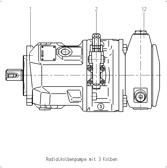 AA10VSO71DR/31R-PPA12C02 — Zeichnung