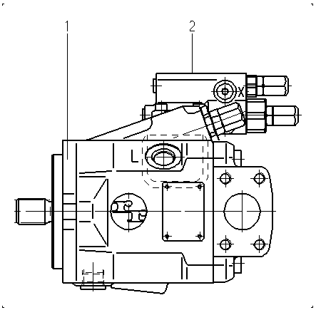 AAA10VO28DFR/50R-PSC12N00-SO390 — Zeichnung