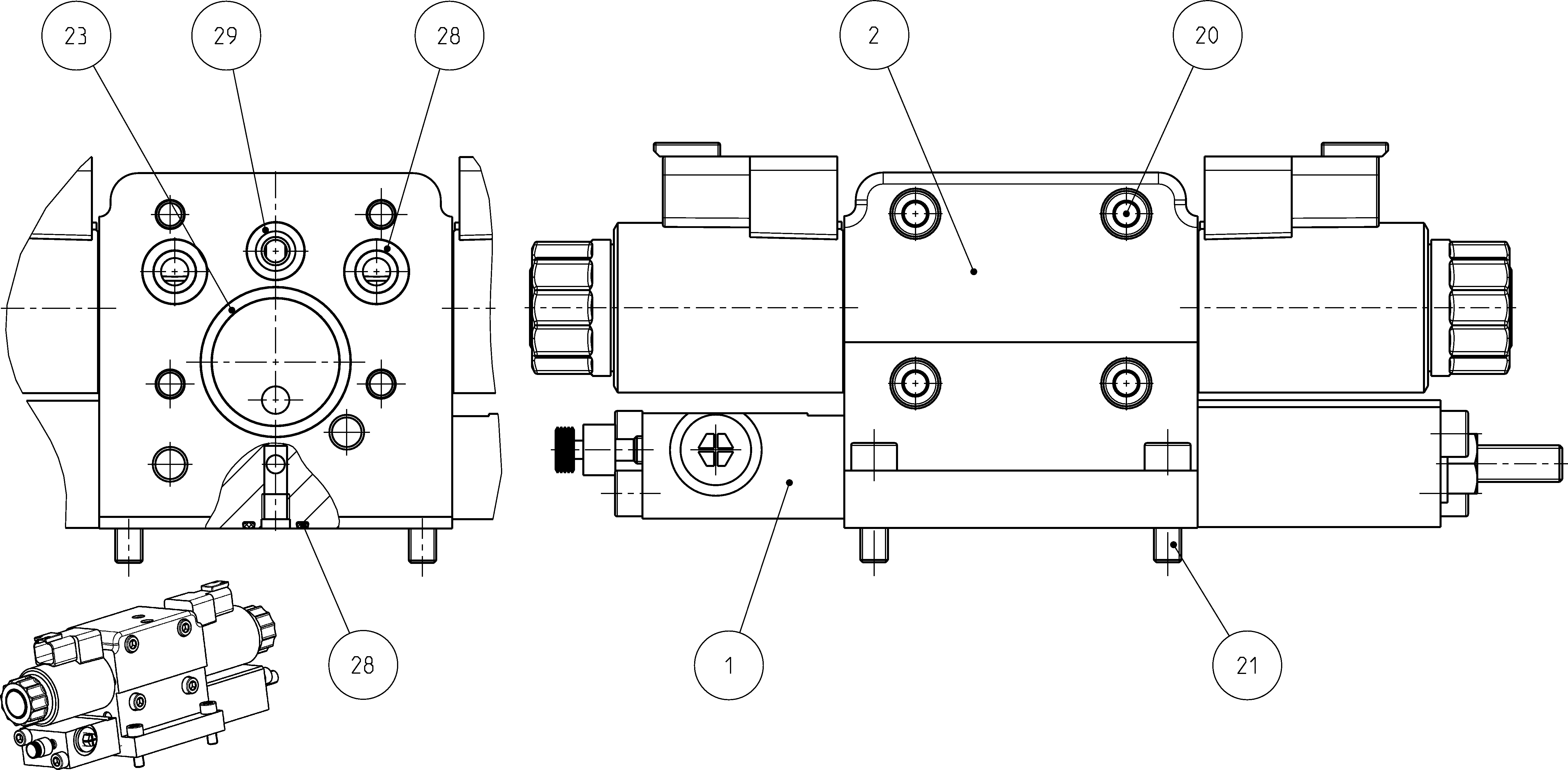 INCHING VALVE — Zeichnung