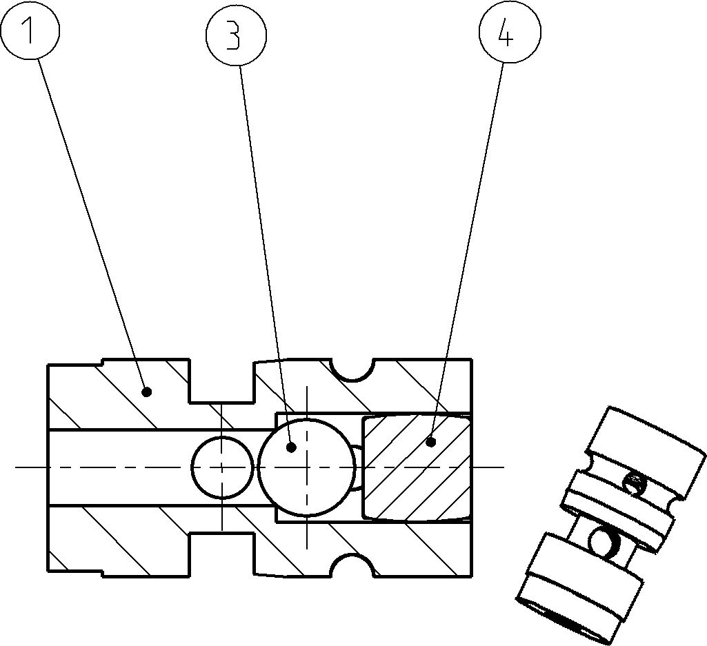 BRAKE PISTON — Zeichnung