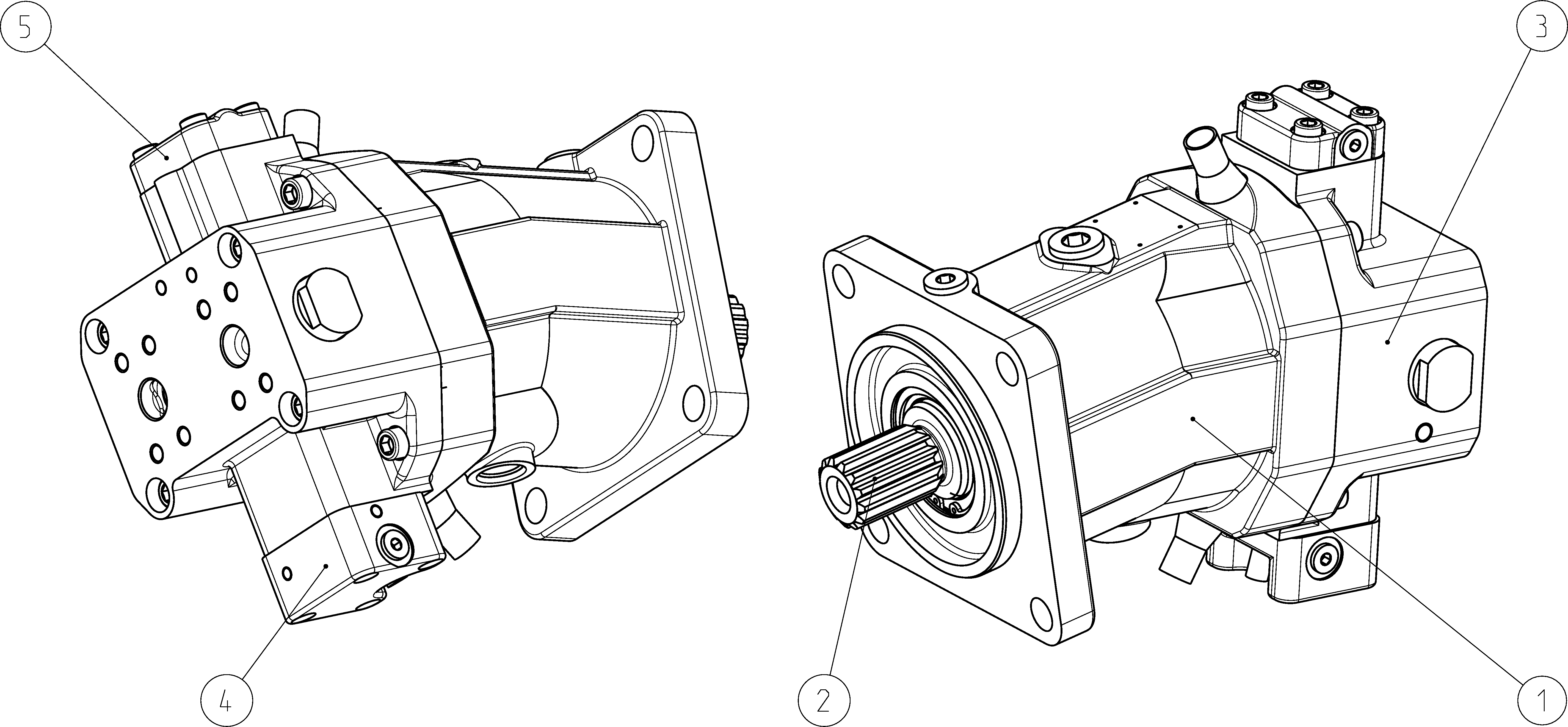 AA6VM107HA1/63R-VSD51X00A-S — Zeichnung