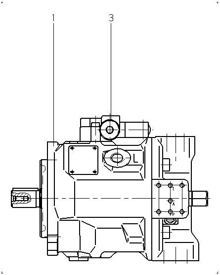 AA10VSO28OV/31R-PPA12N00-SO23 — Zeichnung