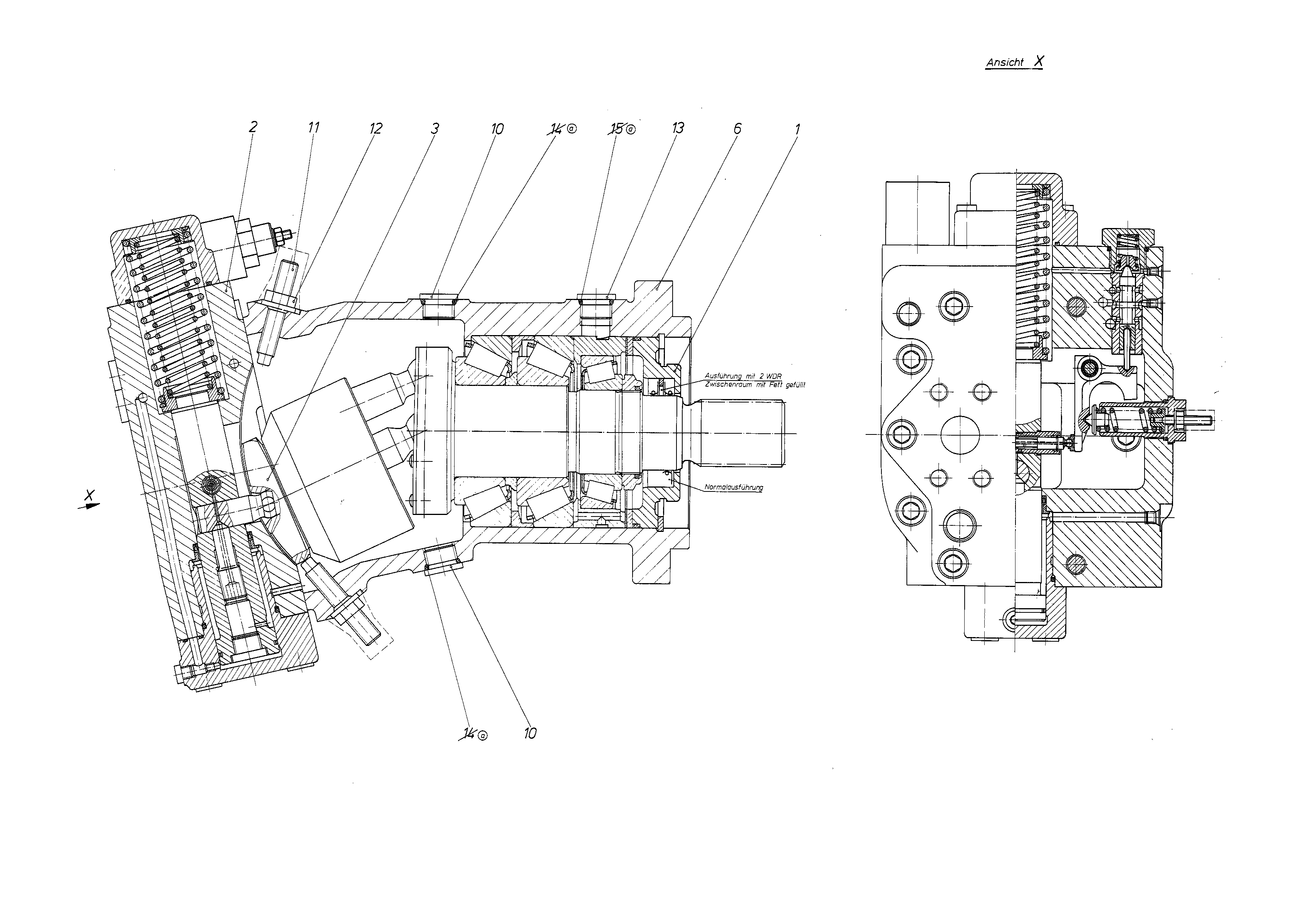 V-PUMPEAA7VT0107SRD/60L-PZD1*G* — Zeichnung
