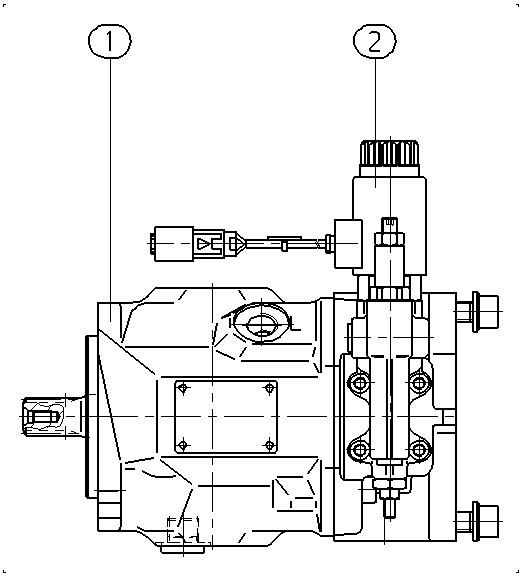 A A10VSO 18ED 72/31R-VRC12K52T — Zeichnung