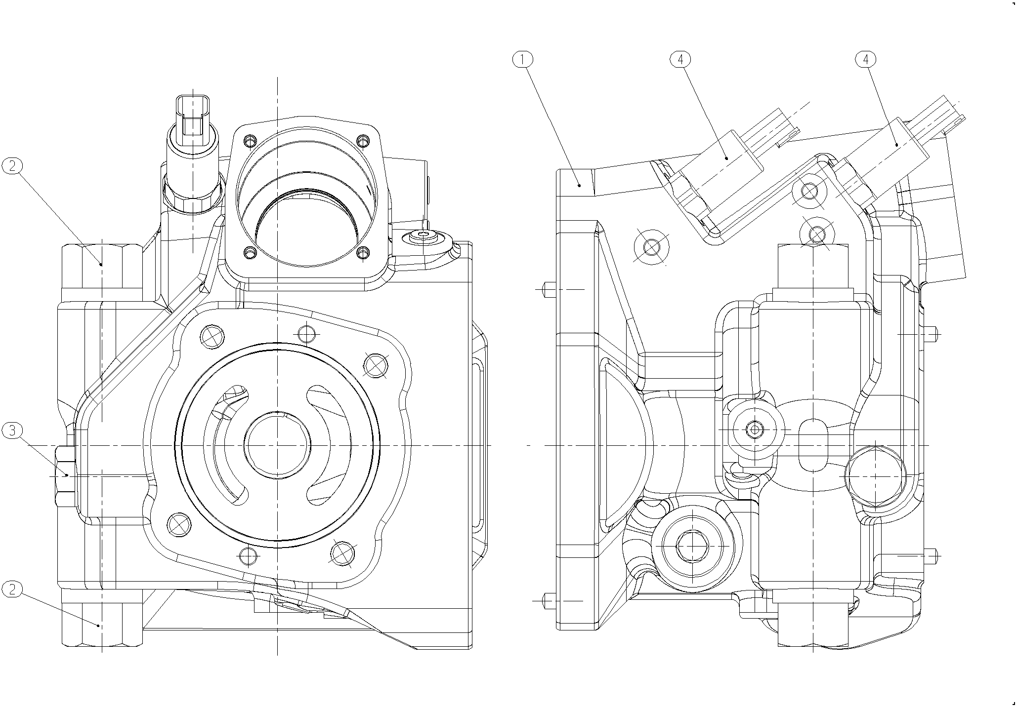 PUMP HOUSING — Zeichnung