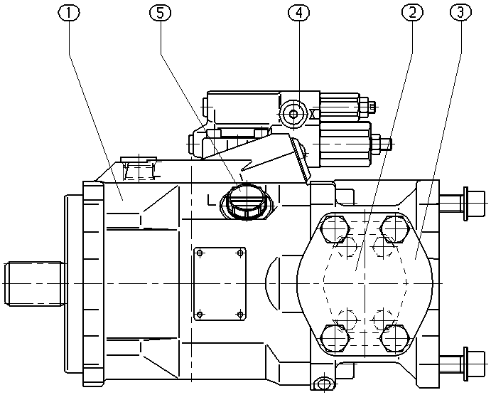 AL A10V O 60 DFR1/52R-VSD12K68 -SO547 — Zeichnung