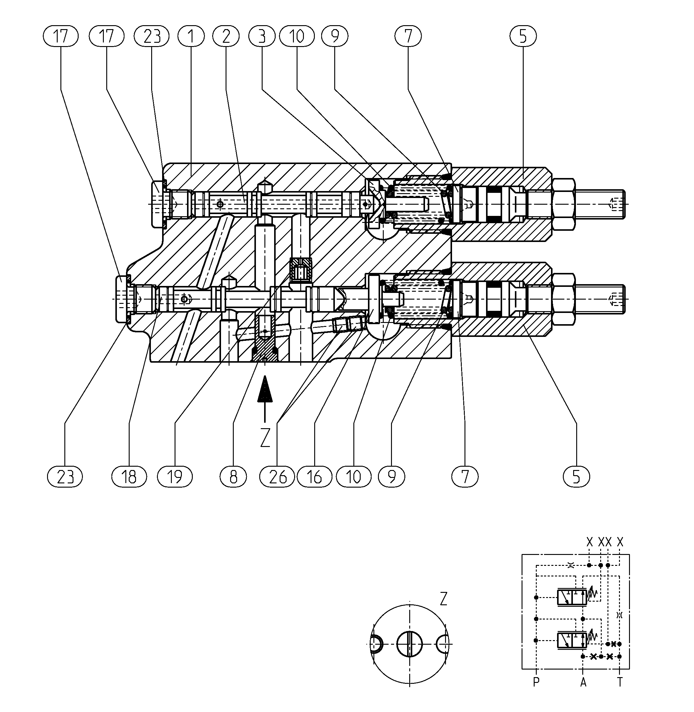 CONTROL VALVE — Zeichnung