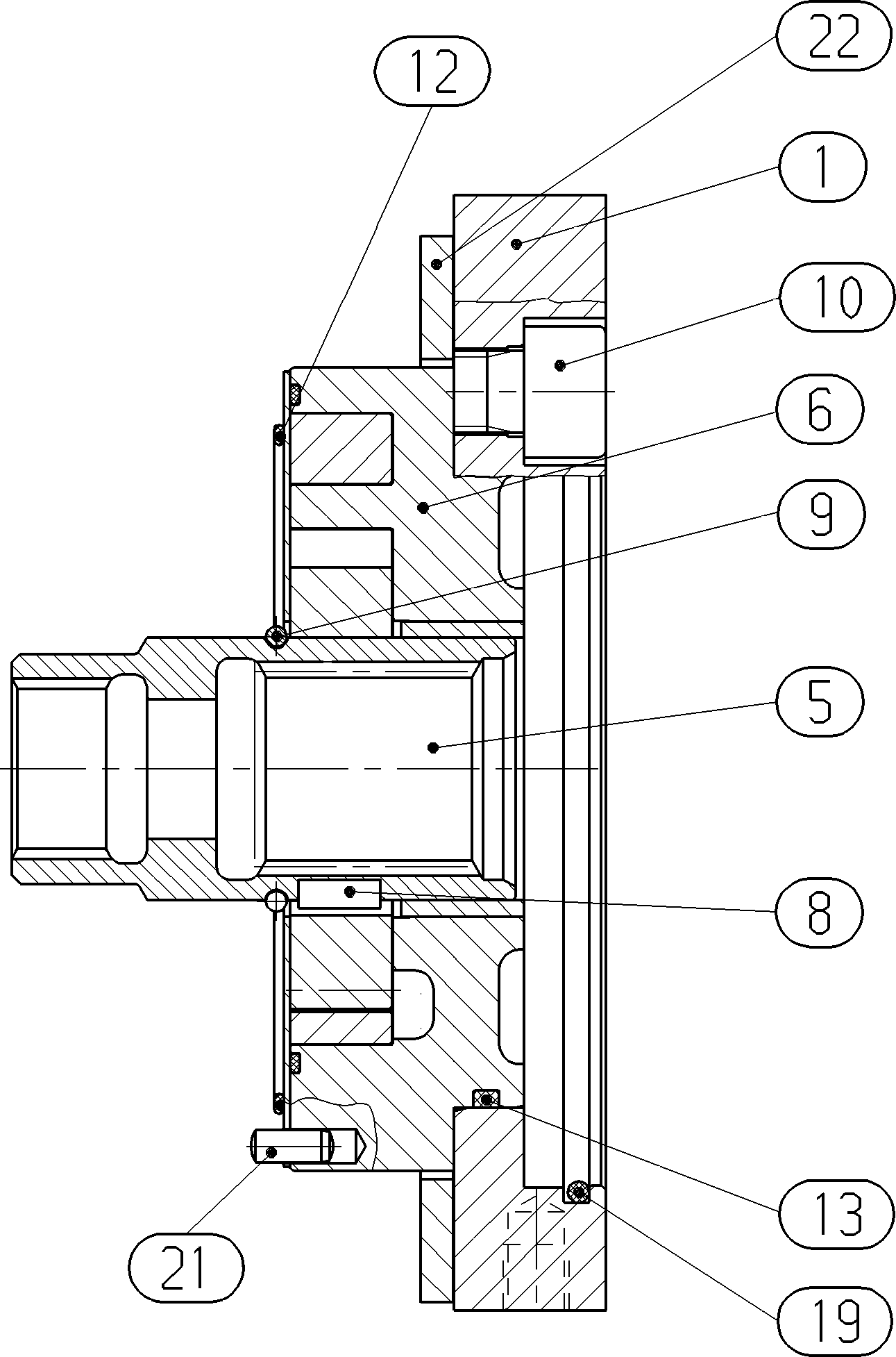 INTERNAL GEAR PUMP — Zeichnung