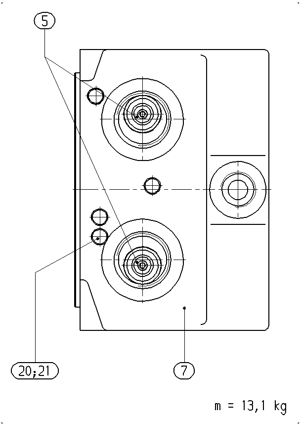 CONNECTION PLATE — Zeichnung