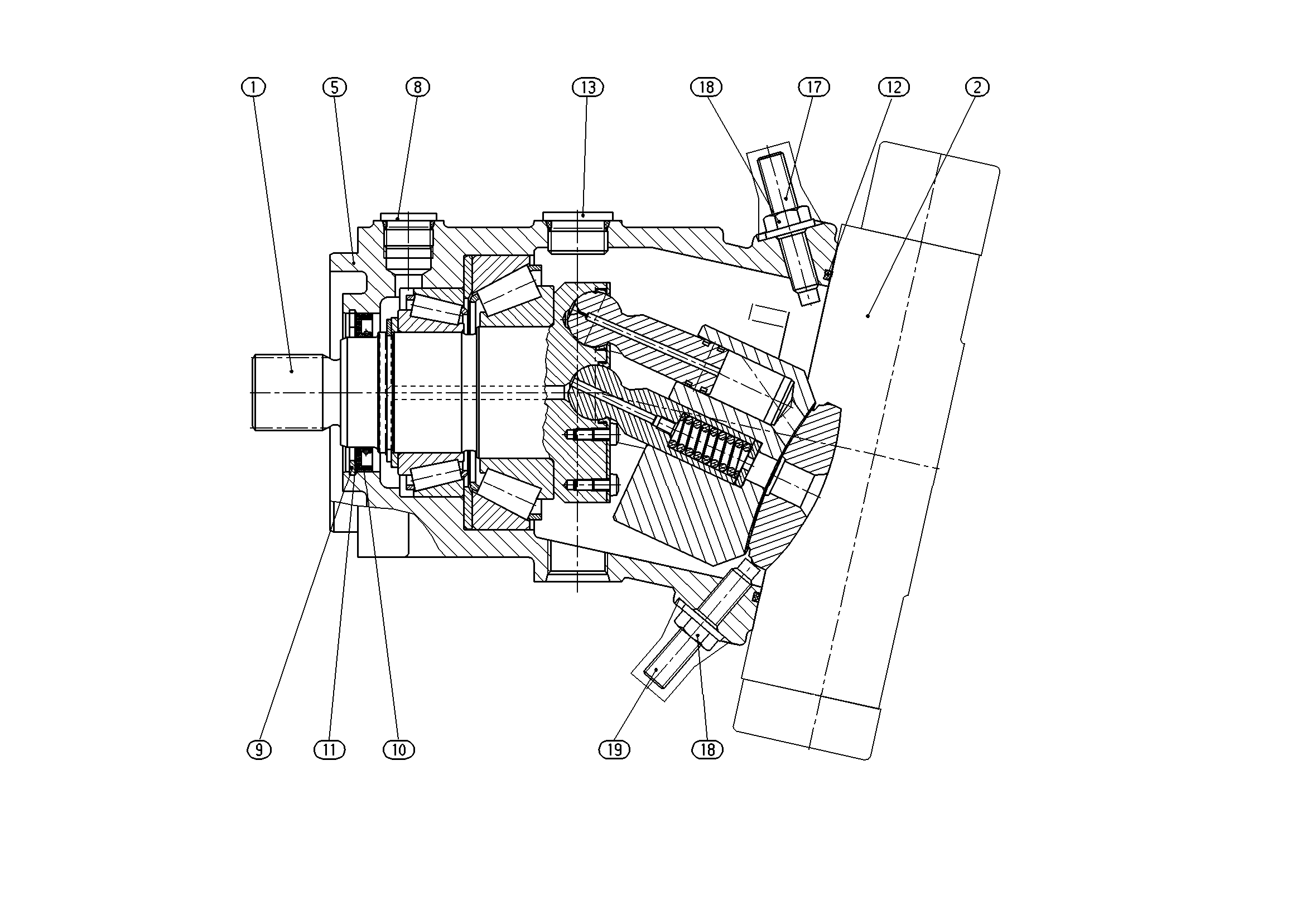 AA6VM160HA1/63L-VSD510A-S — Zeichnung