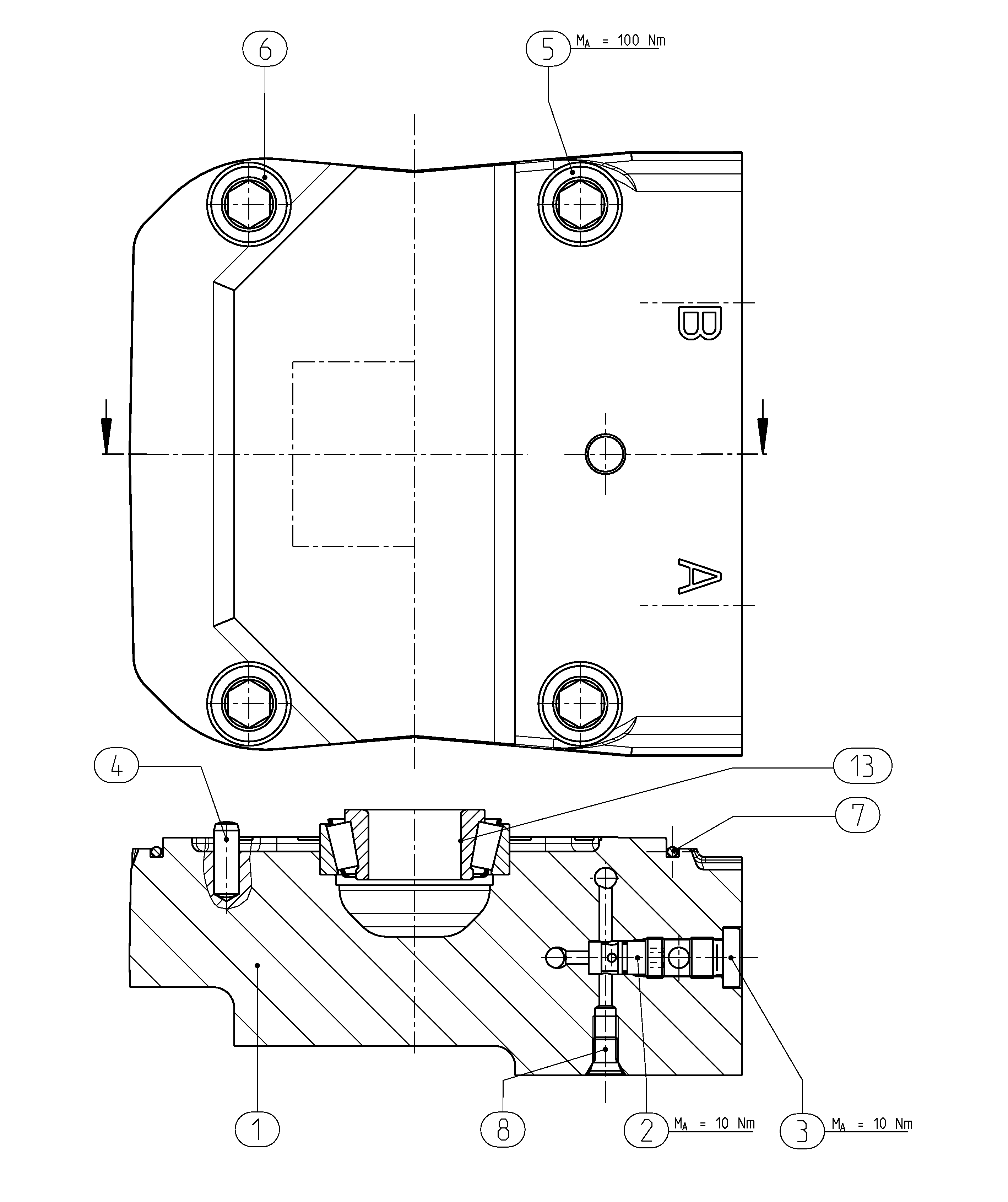 CONNECTION PLATE — Zeichnung