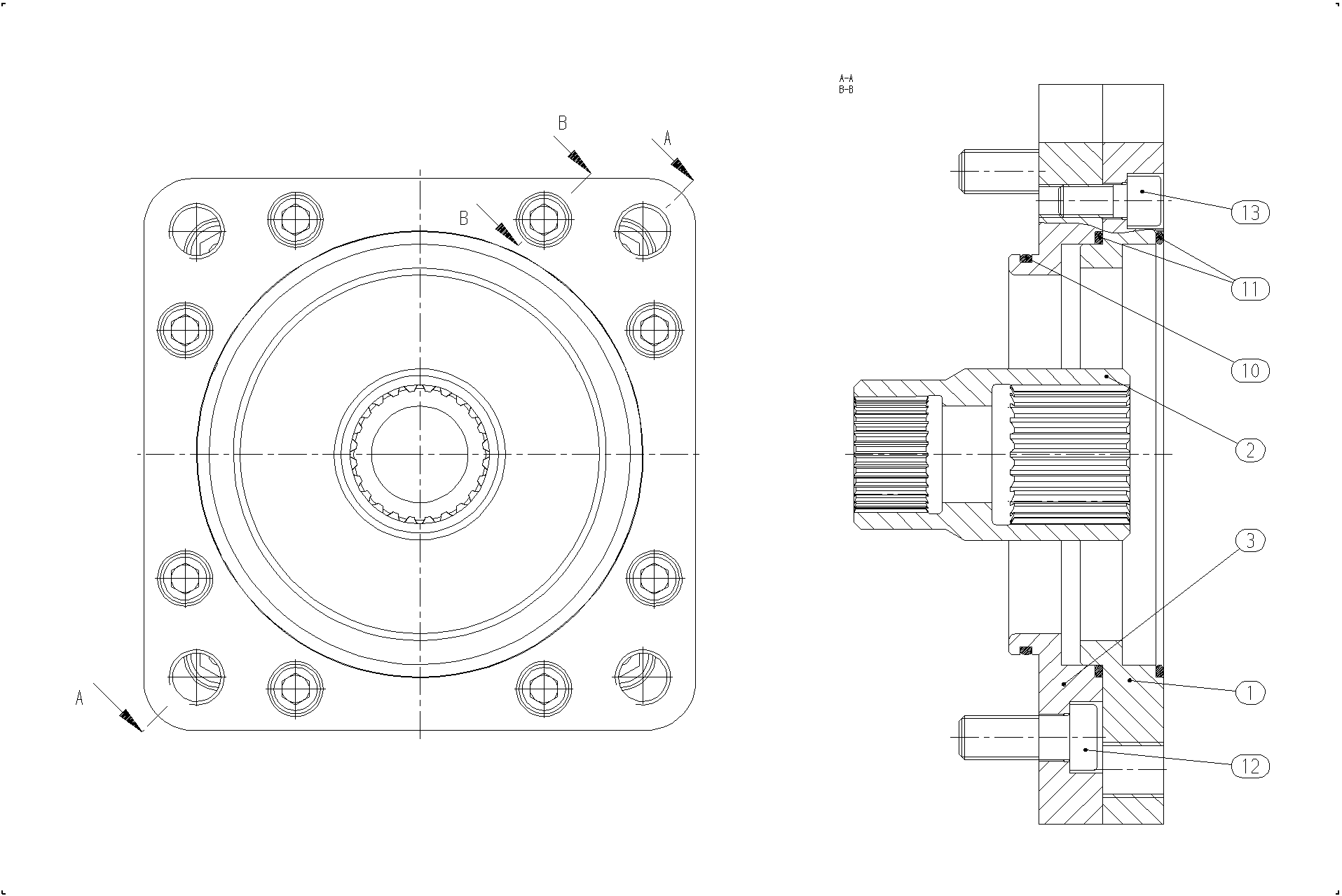 BELL HOUSING — Zeichnung