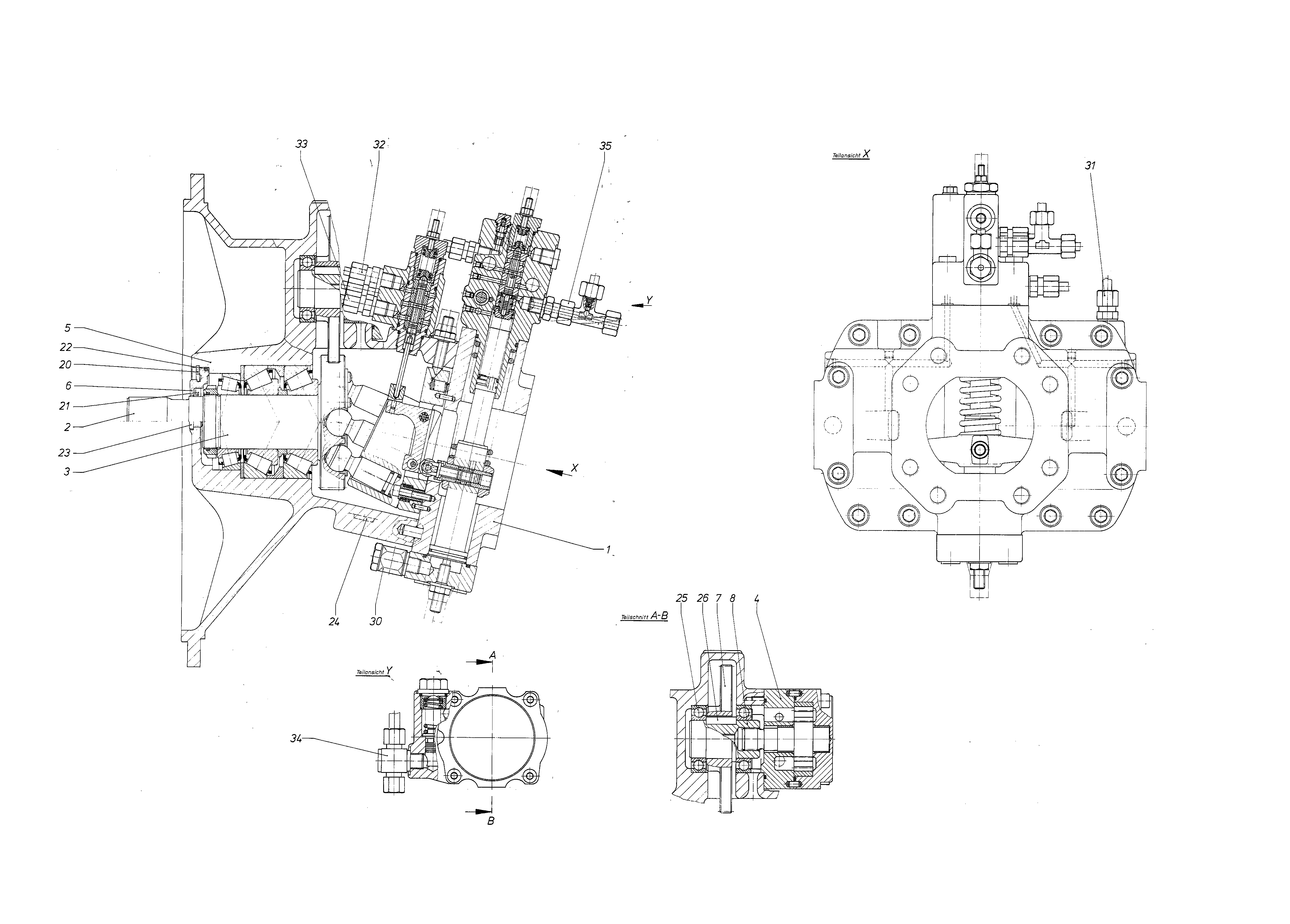 A8VO55SRH2/60R1-NZG05F00 — Zeichnung
