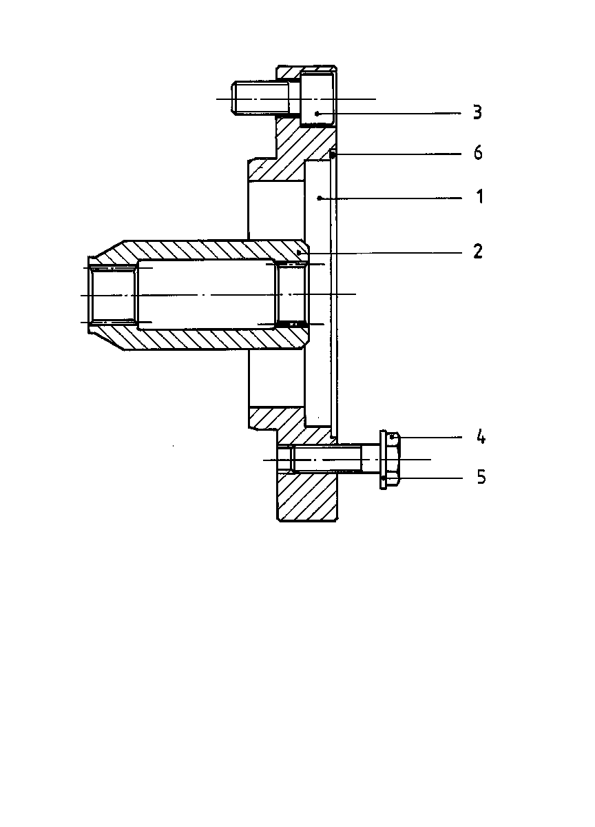 INTERMEDIATE FLANGE — Zeichnung