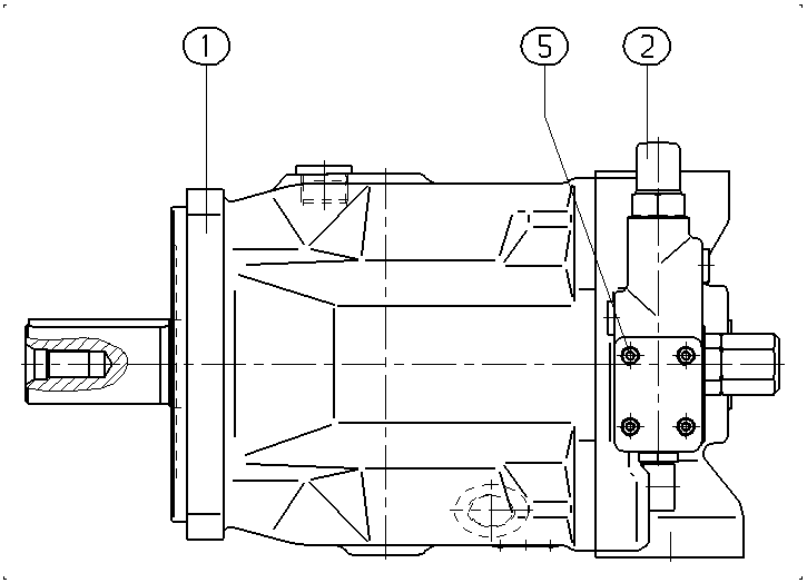 AA10VSO140DR/31R-PPB12N00-SO236 — Zeichnung