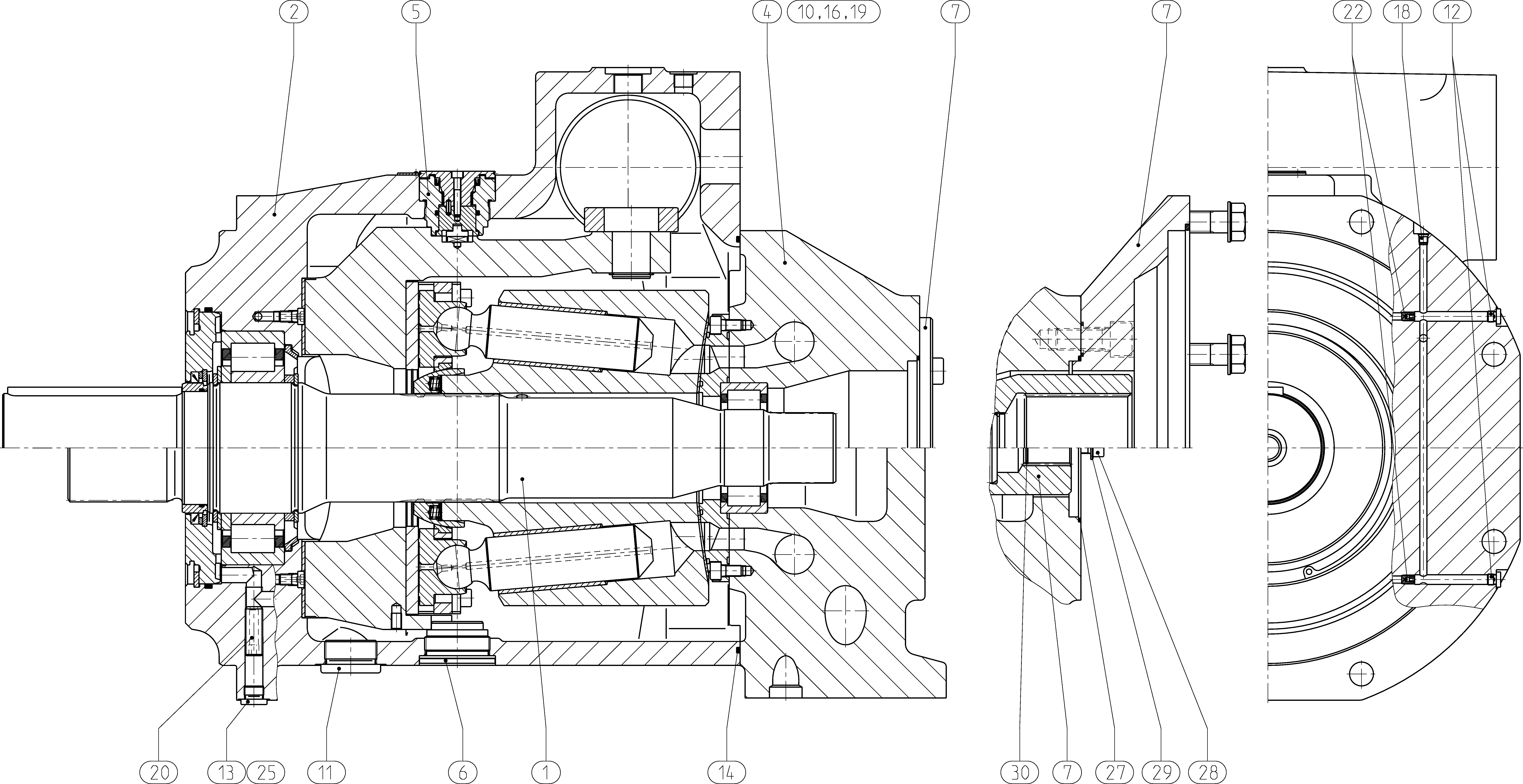 GA4VSG1000K/30R-PPH10K34 — Zeichnung