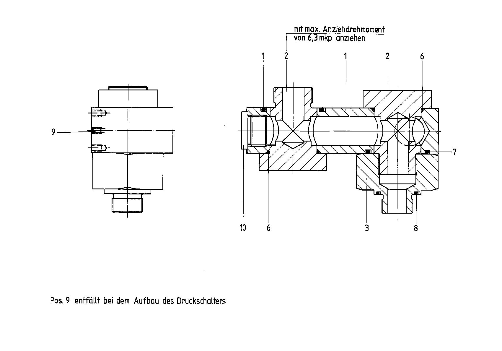 CONNECTING BLOCK — Zeichnung