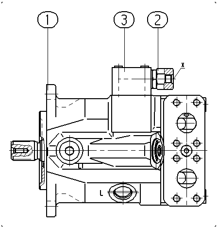 A A10V M 45 HZ /52W1-VSC60N000 — Zeichnung