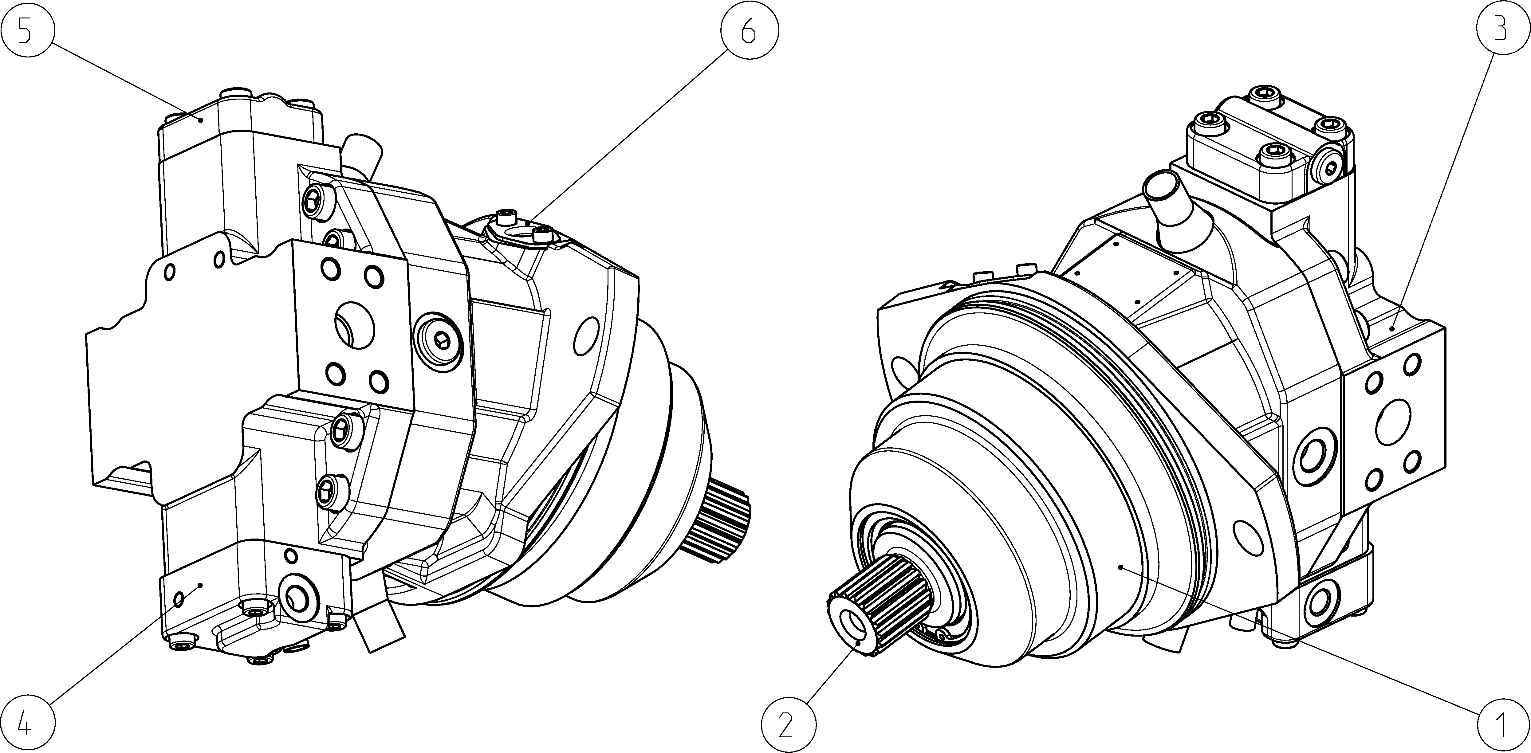 A6VE107HA2T/63W-VZL020F0A-Y — Zeichnung