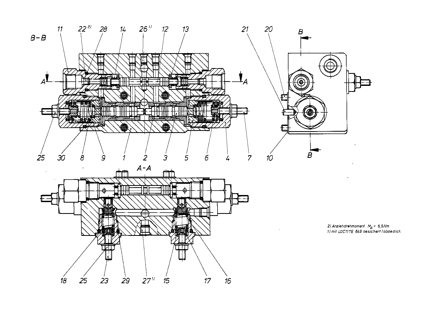 TORQUE-PRESSURE CONTROL VALVE — Zeichnung