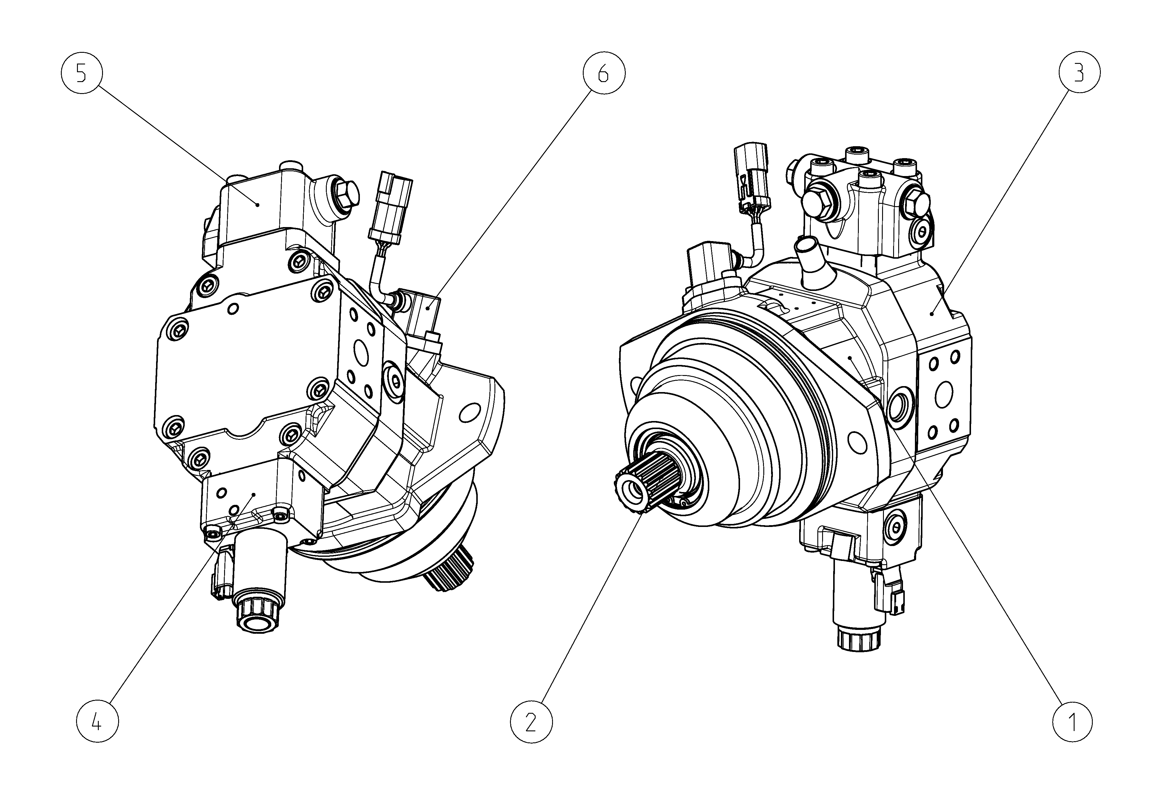 A6VE060EP100P000A/71AWV0P2Z82AH-0 — Zeichnung