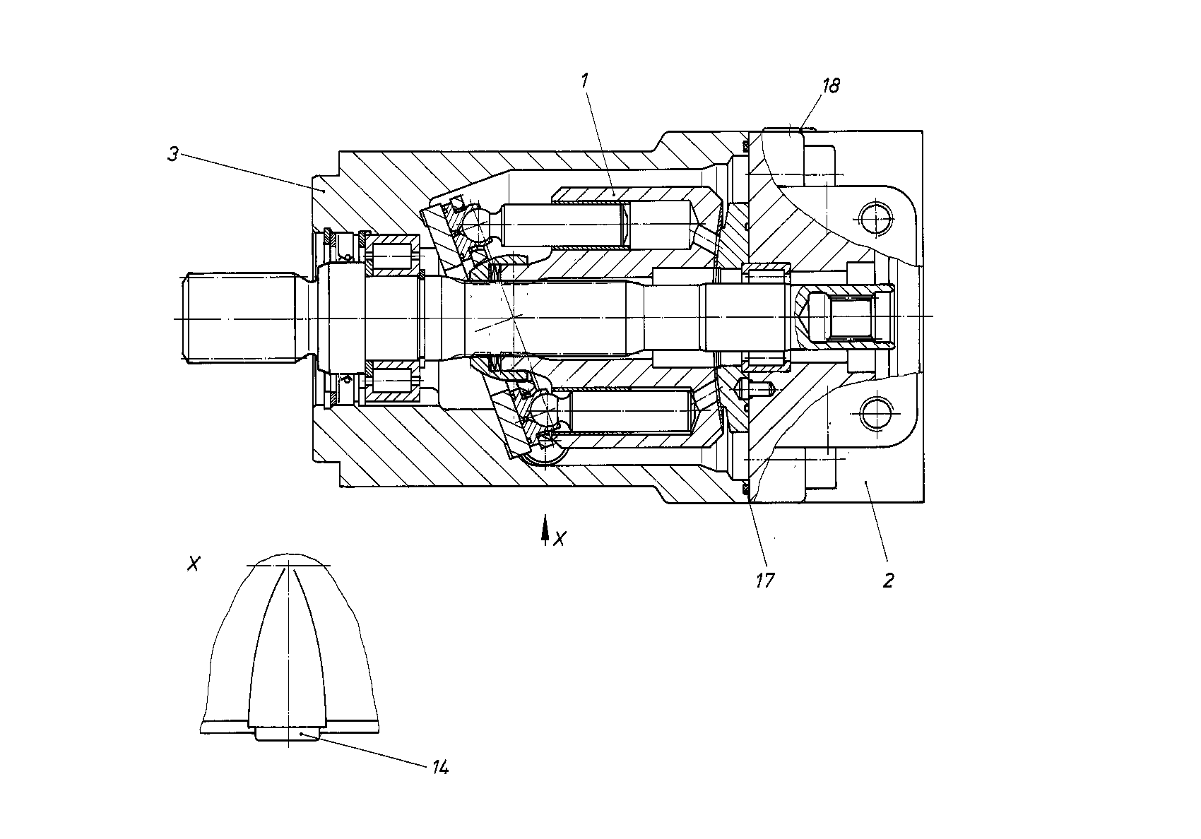 AXIAL-PISTON PUMP — Zeichnung