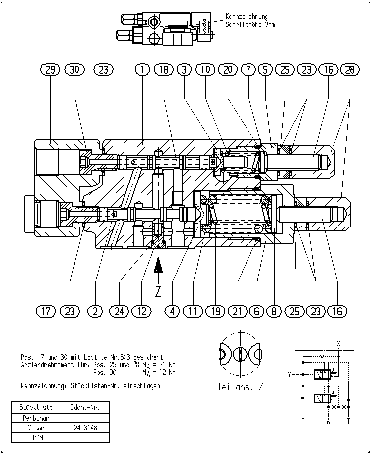 CONTROL VALVE — Zeichnung