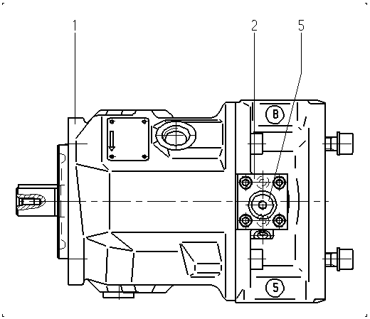 AAA10VSO100DG/31R-PKC62K05 — Zeichnung