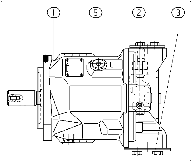 AL A10V O 71 DR /31L-VSC92N00 -SO953 — Zeichnung