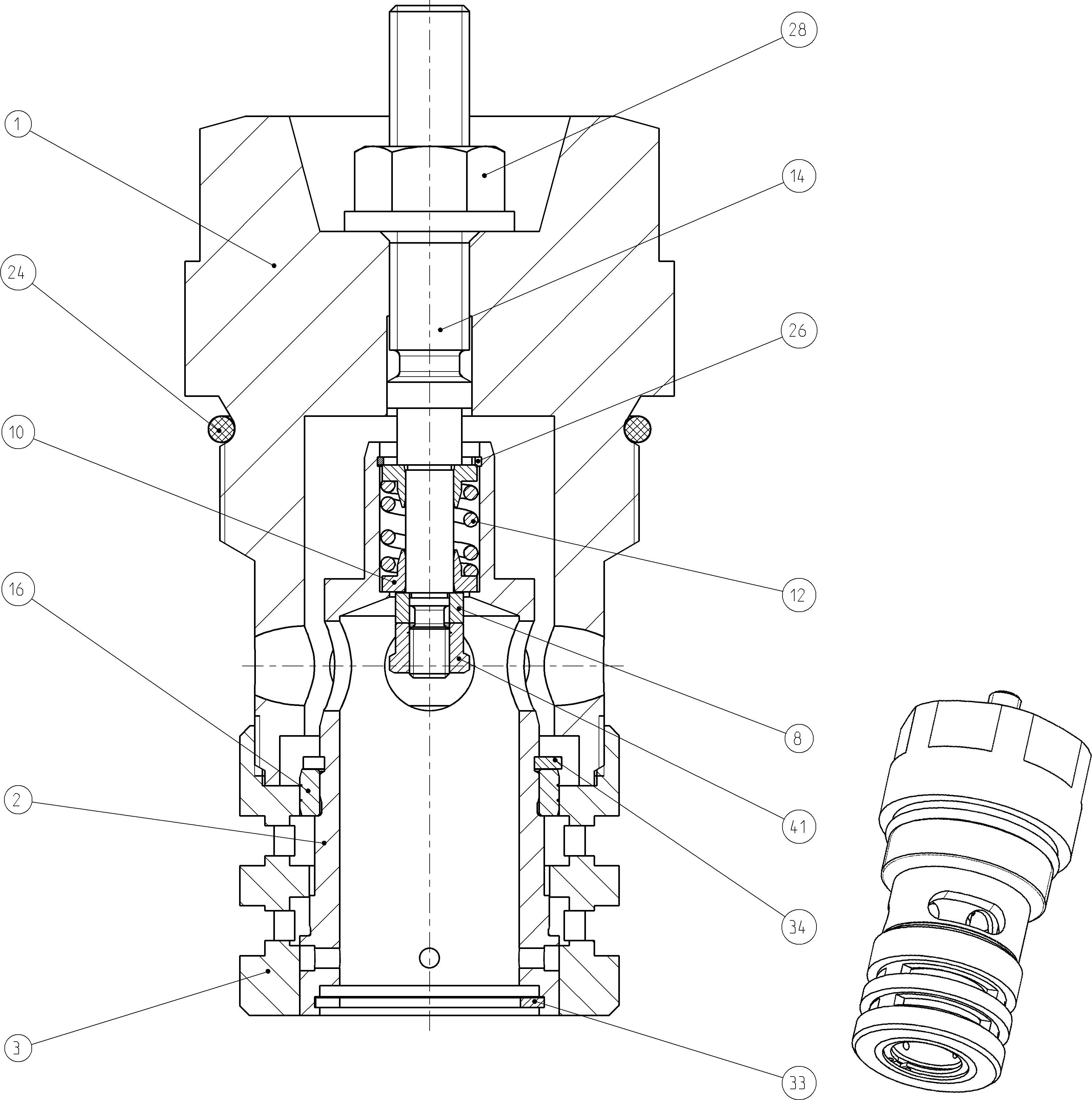 CONTROL CARTRIDGE — Zeichnung
