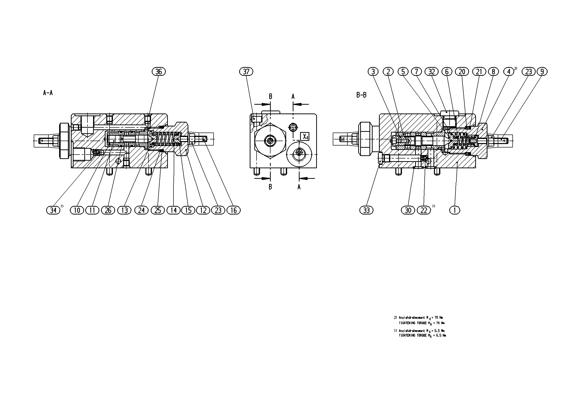 SEQUENCE VALVE — Zeichnung