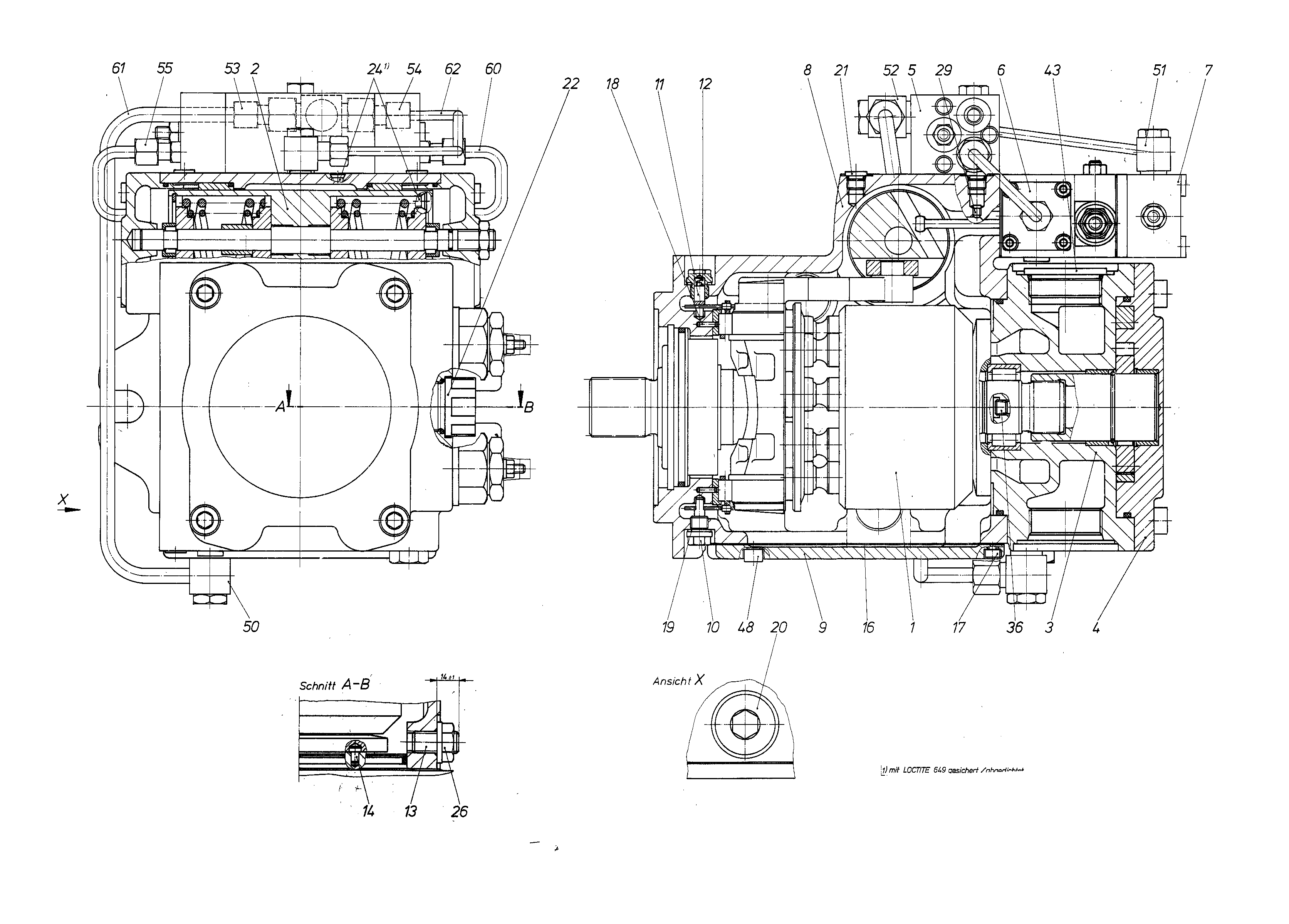 AA4VG125HD/30R-433411*G* — Zeichnung