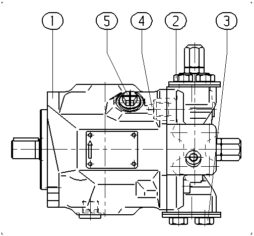 AL A10VSO 18 DFR1/31L-PPA12N00 -S1413 — Zeichnung