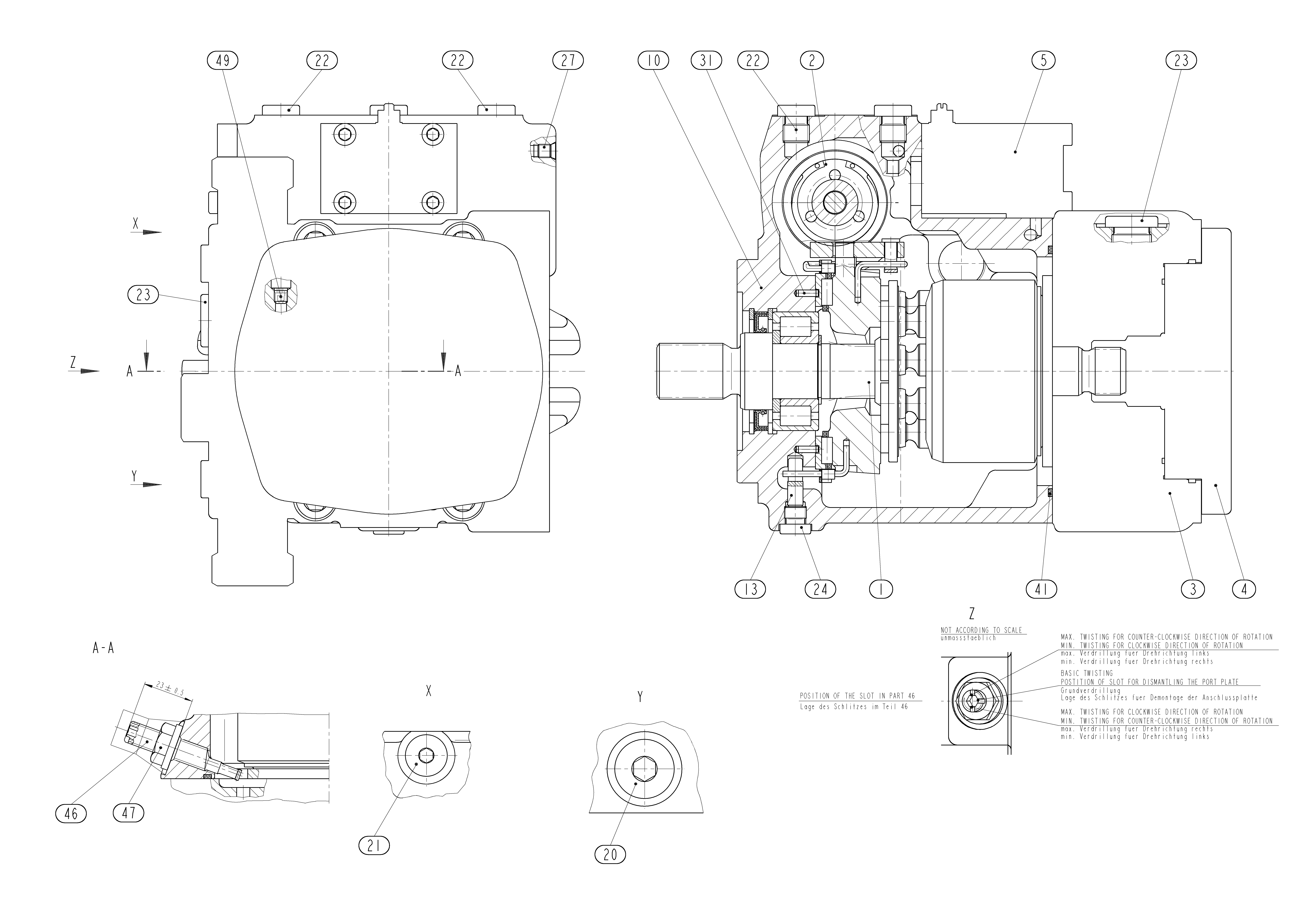 AA10VG28DE11/10R-NSC60F005SC *FNI* — Zeichnung