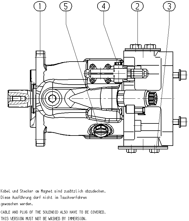 AL A10V O85EK1DS/53R-VSD62K24P — Zeichnung