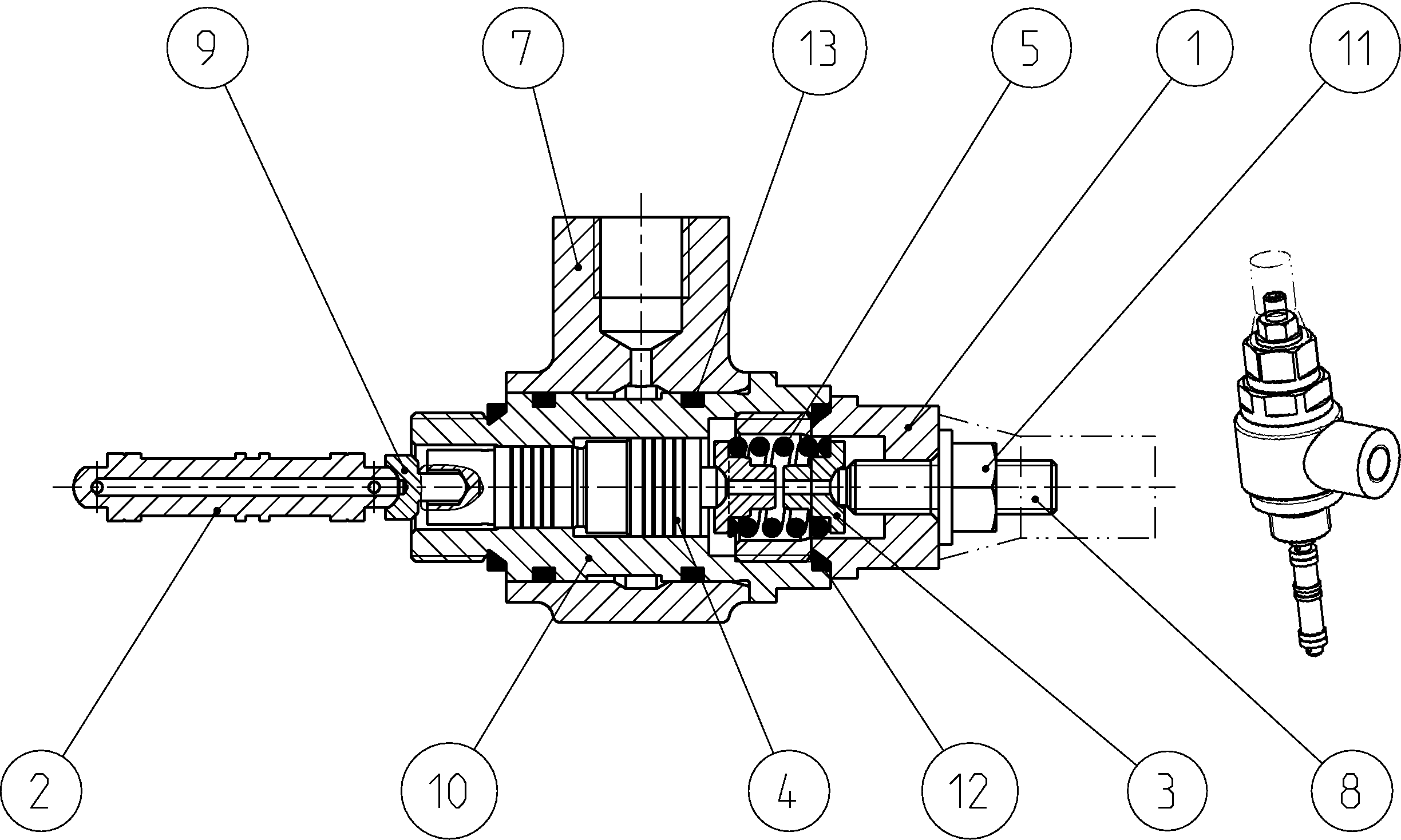 CONTROL ELEMENT — Zeichnung