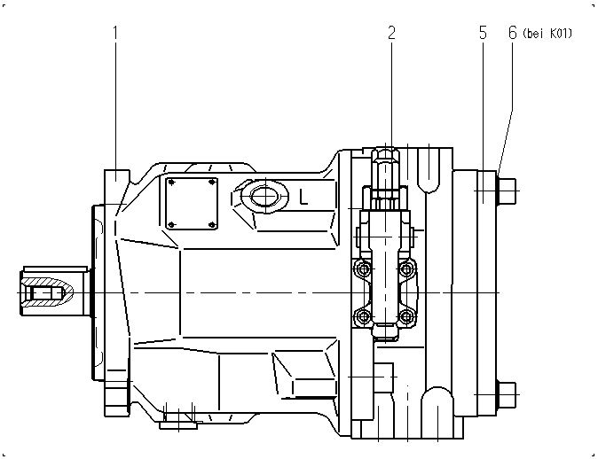 A A10VSO 45 DR /31R-VPA12K26 -SO200 — Zeichnung
